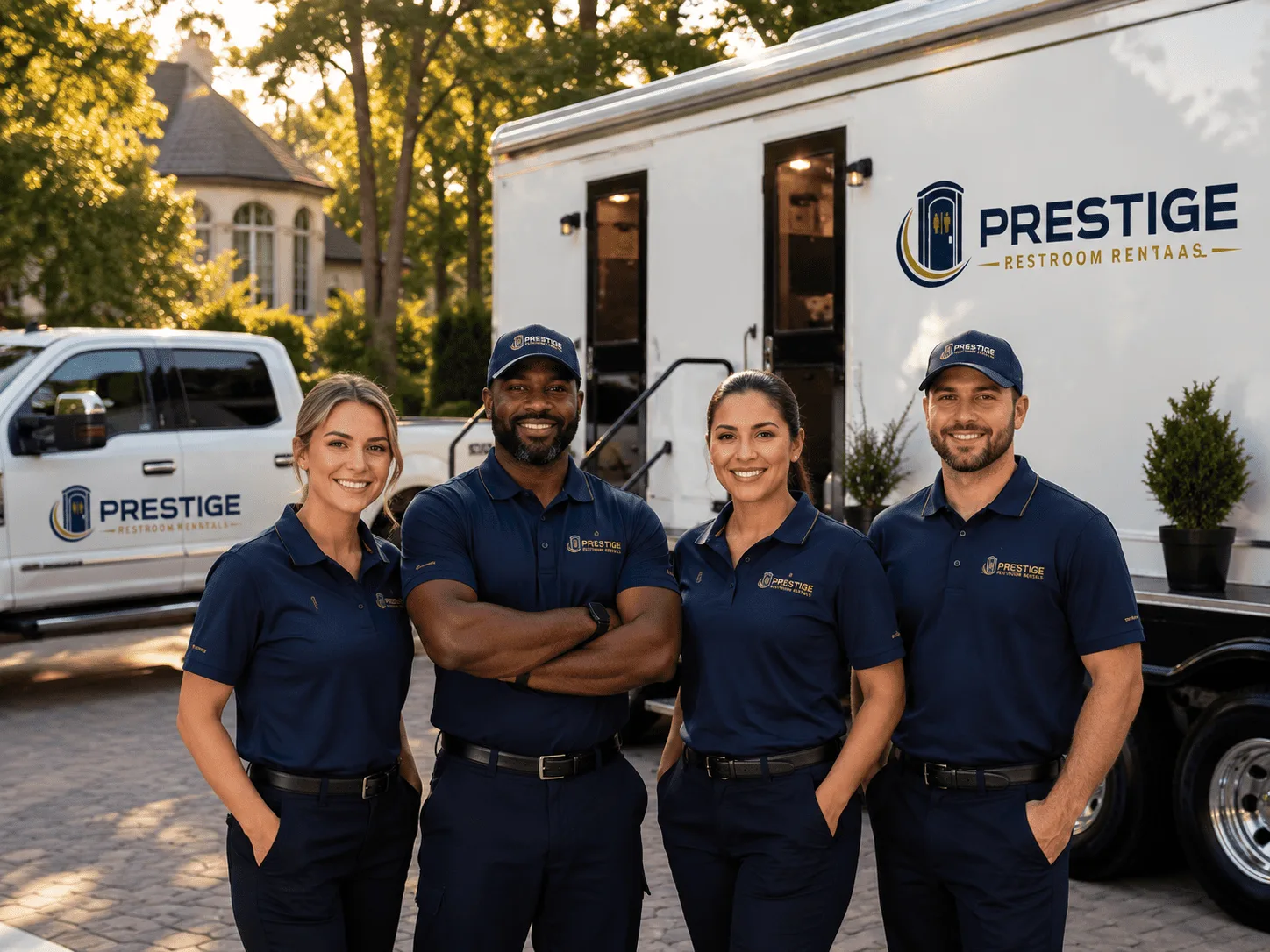 Trusted Luxury Portable Restrooms company in Adena, OH